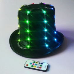 LED 发光礼帽