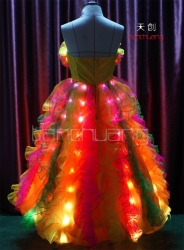 LED Light Long Dress