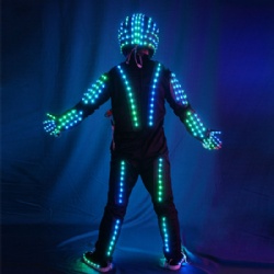 LED机器人发光服