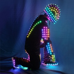 LED机器人发光服