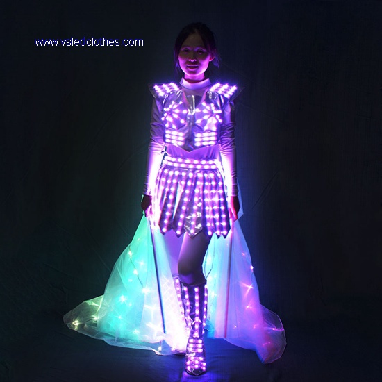 Full Color LED Magic Fairy Outfit