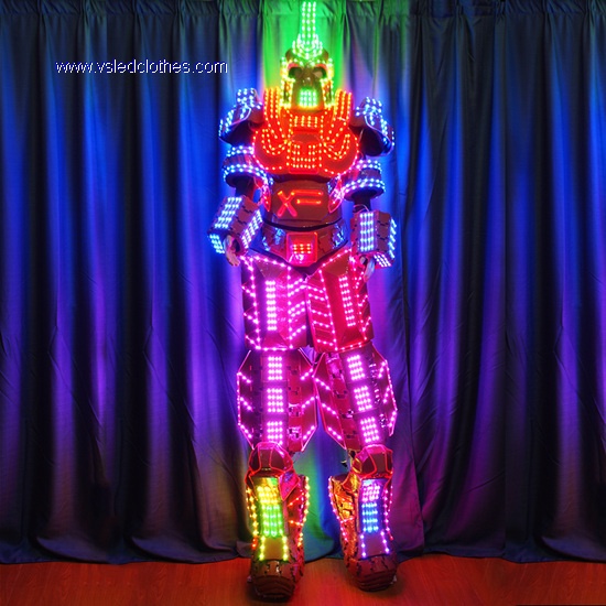 LED X-men Robot Suit