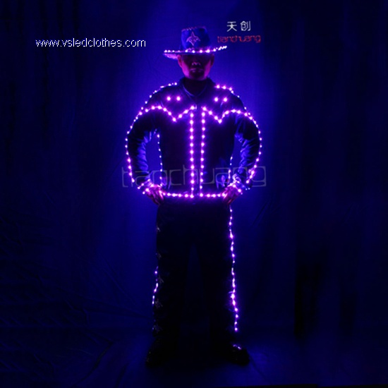 LED Electric Horseman Costumes