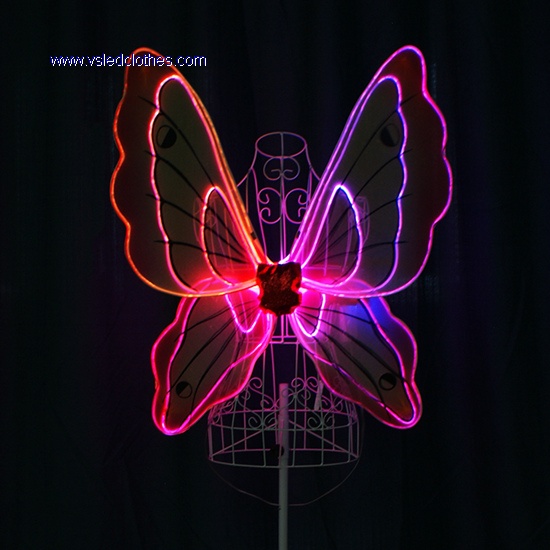 LED Light up Fiber Optic Wings (Kids model)