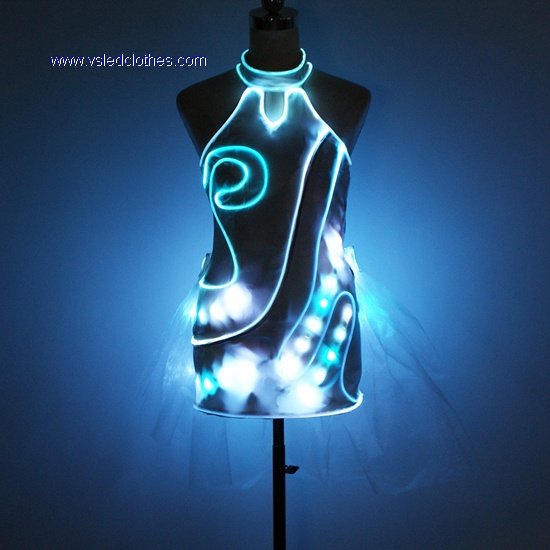 LED dress, Full color LED Skirt