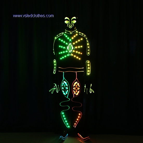 Wireless programmable LED Suits