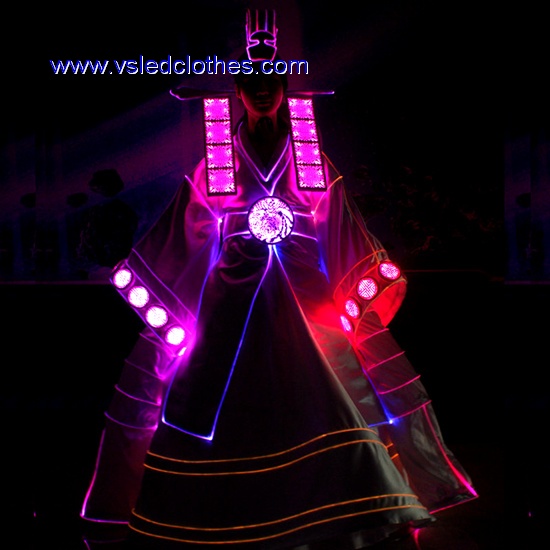 Amazing Korea style neon dress costume