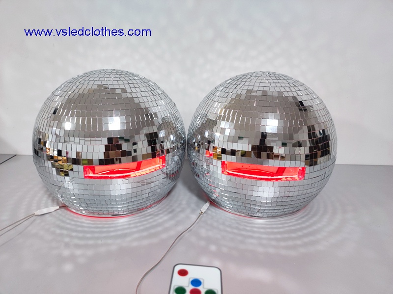 Disco mirror ball helmet