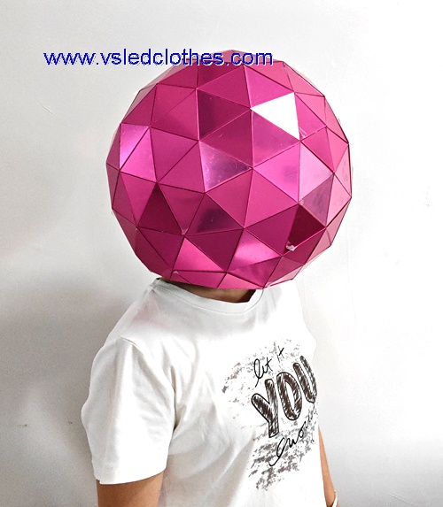 Disco mirror ball headwear