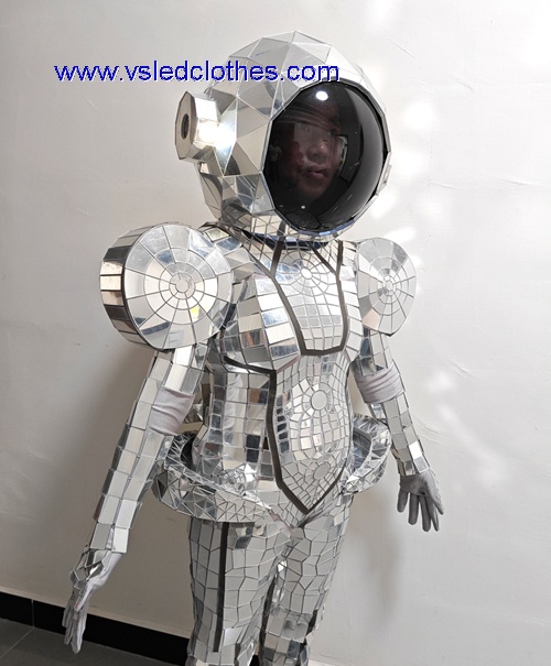 high end customized mirror spacegirl costumes