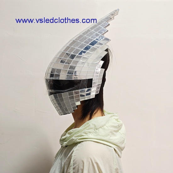 Mirror saucerman mask
