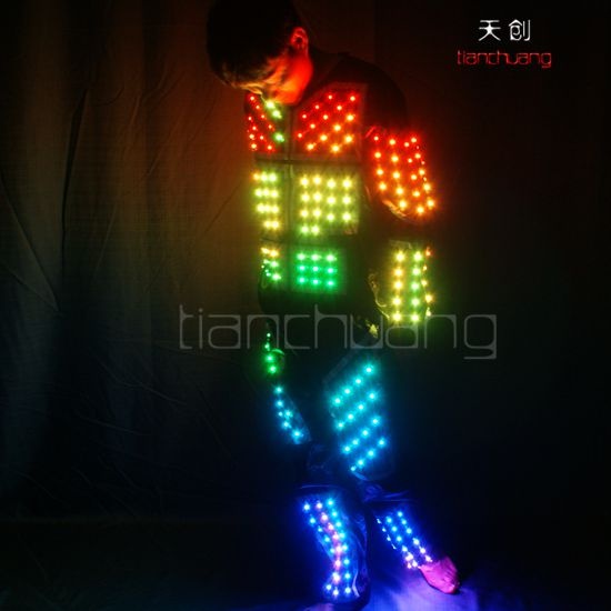 DMX512 Controlled LED Jumpsuits