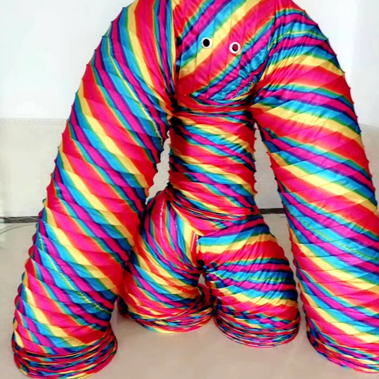 Amazing Slinky human dance