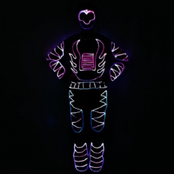 DMX512 Fullcolor LED Light Optic Fiber Clothes