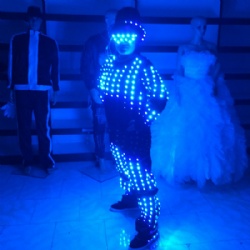 DMX512 Controlled LED Light Jumpsuits