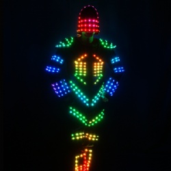 2.4G Wireless DMX512 Controlled LED Costumes