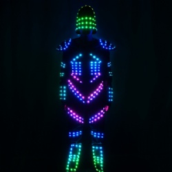 2.4G Wireless DMX512 Controlled LED Costumes