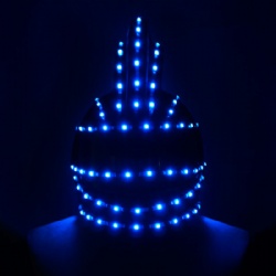 Full Color LED Helmet