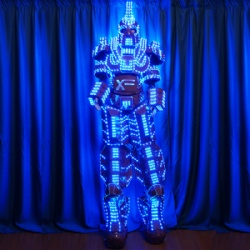 LED X-men Robot Suit