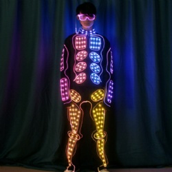 DMX512 controlled LED Jumpsuits