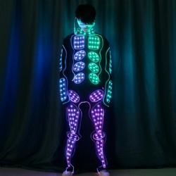 DMX512 controlled LED Jumpsuits