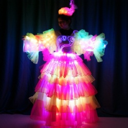 西班牙风情LED发光舞蹈裙
