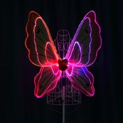 LED Light up Fiber Optic Wings (Kids model)