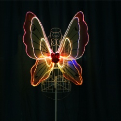 LED Light up Fiber Optic Wings (Kids model)