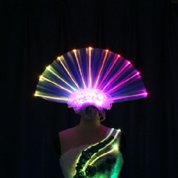 LED Light up Fiber Optic head wear