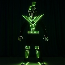 LED发光光钎舞蹈服饰