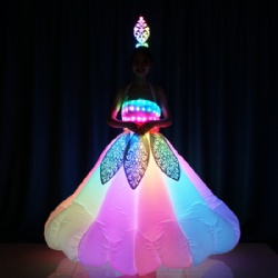 LED Light up Inflatable Dress