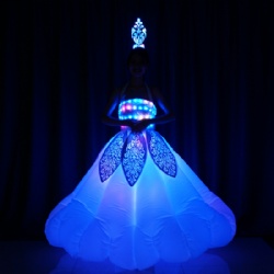 LED Light up Inflatable Dress