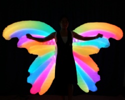 LED Inflatable Butterfly Wings