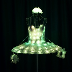 Full color LED Light up Ballet Skirt