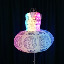 LED充气发光灯笼裙