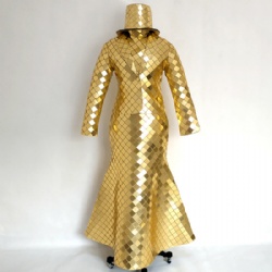 Golden mirror Dress