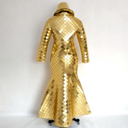 Golden mirror Dress