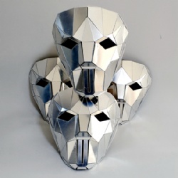 Chrome mirror mask