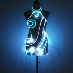 LED dress, Full color LED Skirt