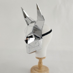 3D Horn Mirror Mask