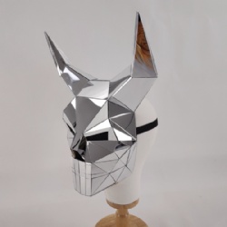 3D Horn Mirror Mask