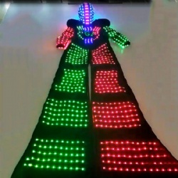 Stilts Walker LED Robot man Costumes