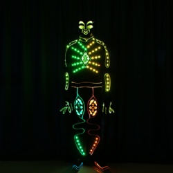 Wireless programmable LED Suits