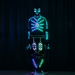 Wireless programmable LED Suits