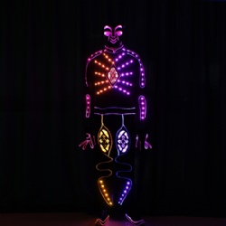 Wireless programmable LED Suits