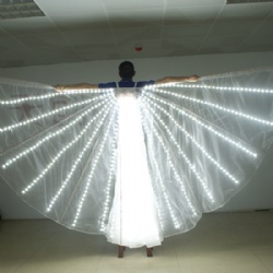 Stiltswalker White color LED Wings