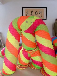 Slinky human costumes