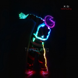 Michael Jackson style LED Dance Clothes