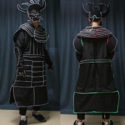 LED light cow demon drama performance clothing