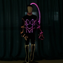 DMX512 sexy tron girl costumes